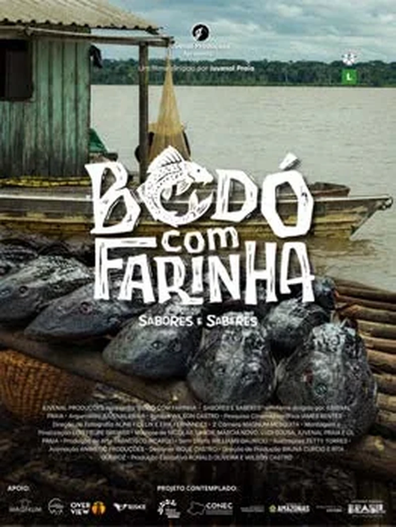 Cartaz do documentário Bodó com Farinha: Sabores e Saberes